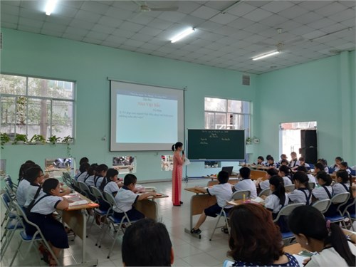Chuyên đề Tiếng Việt tại trường TH Bế Văn Đàn tháng 11/2019